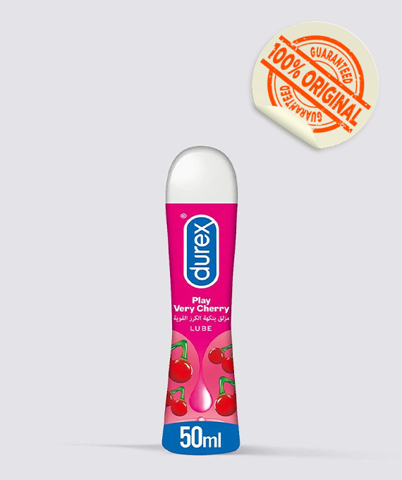 Durex Play Very Cherry Flavoured Pleasure Lube Gel, 50ml