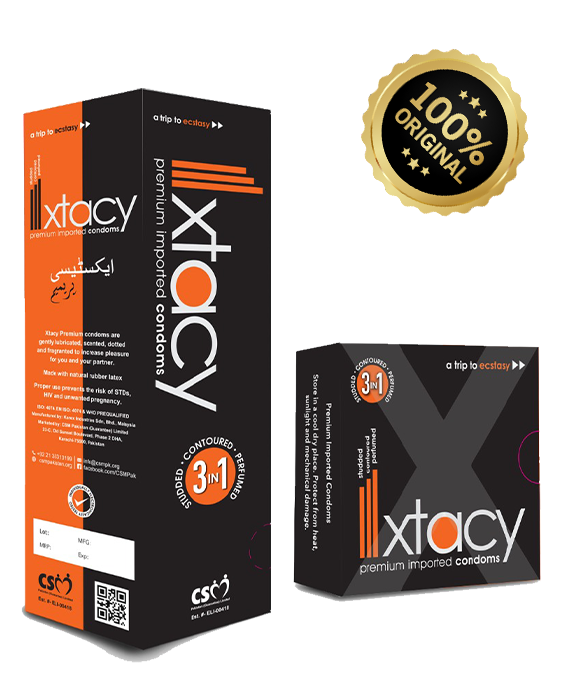Xtacy Premium 3in1 Condoms - 36 Pieces (3 x 12)